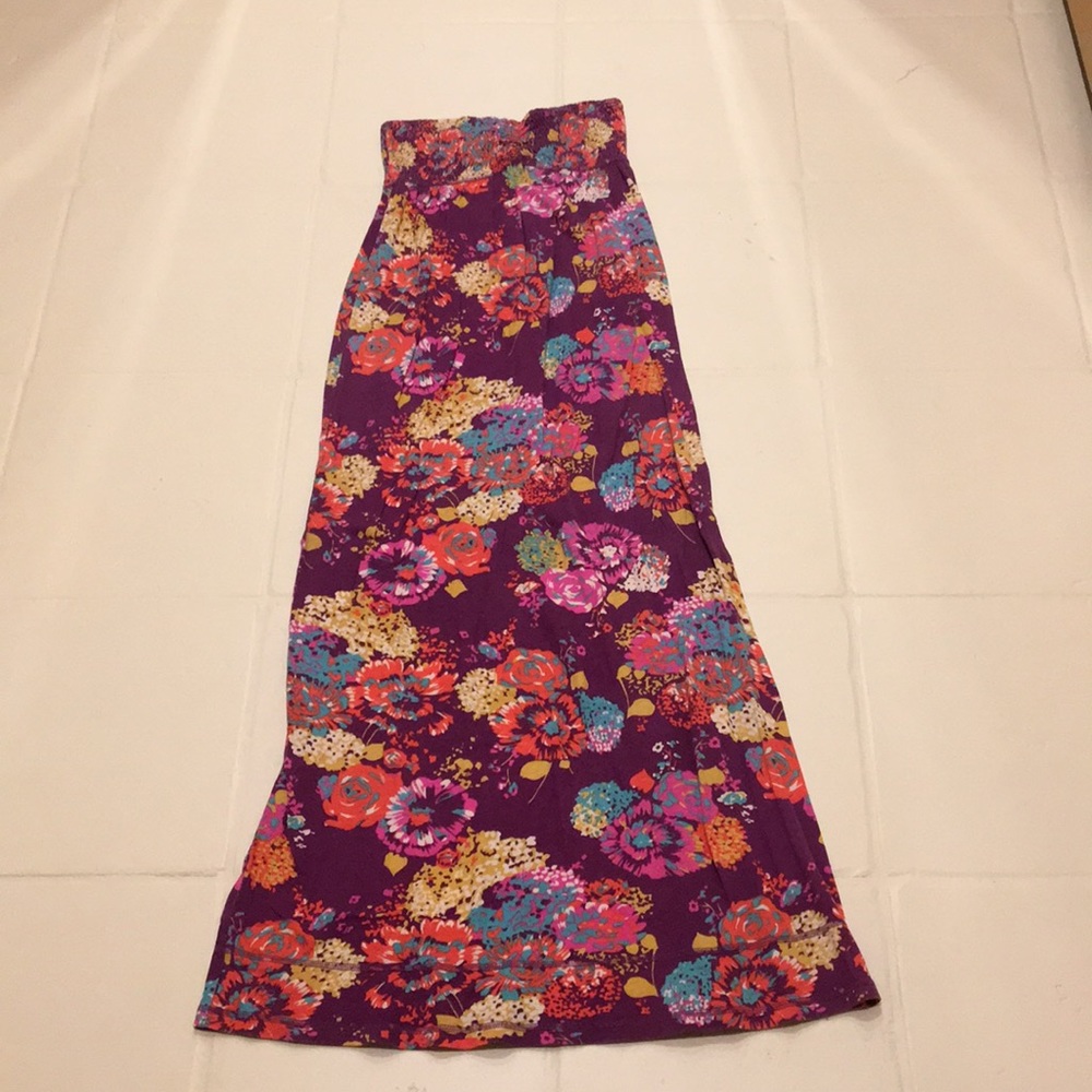 Floral maxi dress